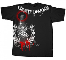 Футболка CRUSTY DEMONS Short Sleeve Tee - LIBERTY [Black], S