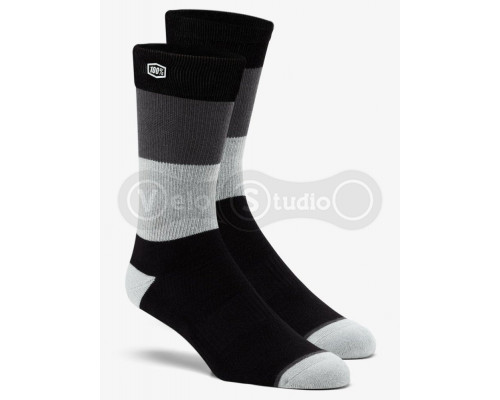 Носки Ride 100% TRIO Sock [Black], L/XL (42-46 размер)