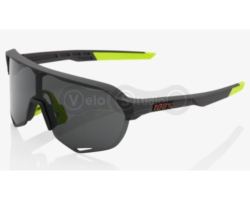 Очки Ride 100% S2 - Soft Tact Cool Grey - Smoke Lens