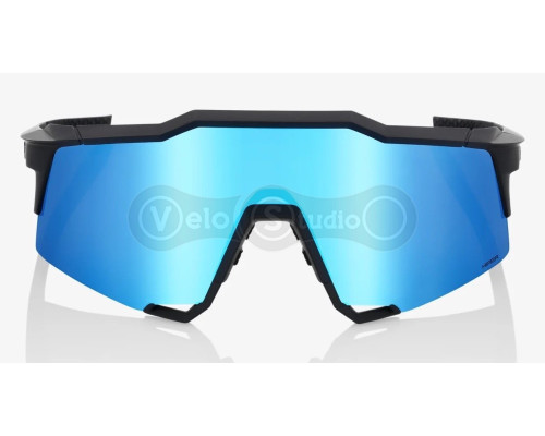 Очки Ride 100% SpeedCraft - Matte Black - HiPER Blue Multilayer Mirror Lens