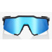 Очки Ride 100% SpeedCraft - Matte Black - HiPER Blue Multilayer Mirror Lens