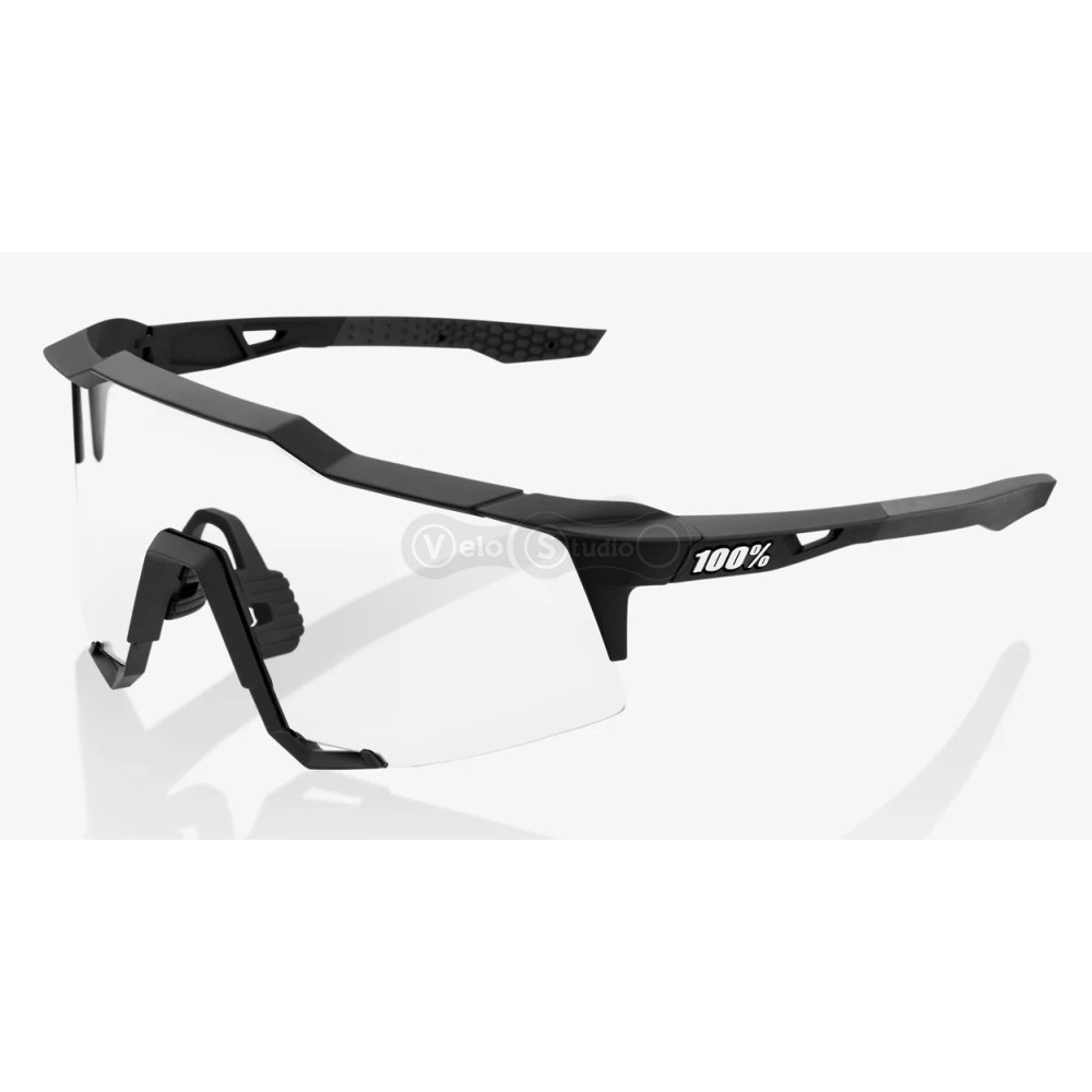 Окуляри Ride 100% SpeedCraft - Soft Tact Black - HiPER Red Multilayer Mirror