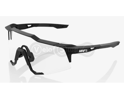 Окуляри Ride 100% SpeedCraft - Soft Tact Black - HiPER Red Multilayer Mirror