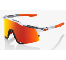 Очки Ride 100% SpeedCraft - Soft Tact Grey Camo - HiPER Red Multilayer Mirror Lens