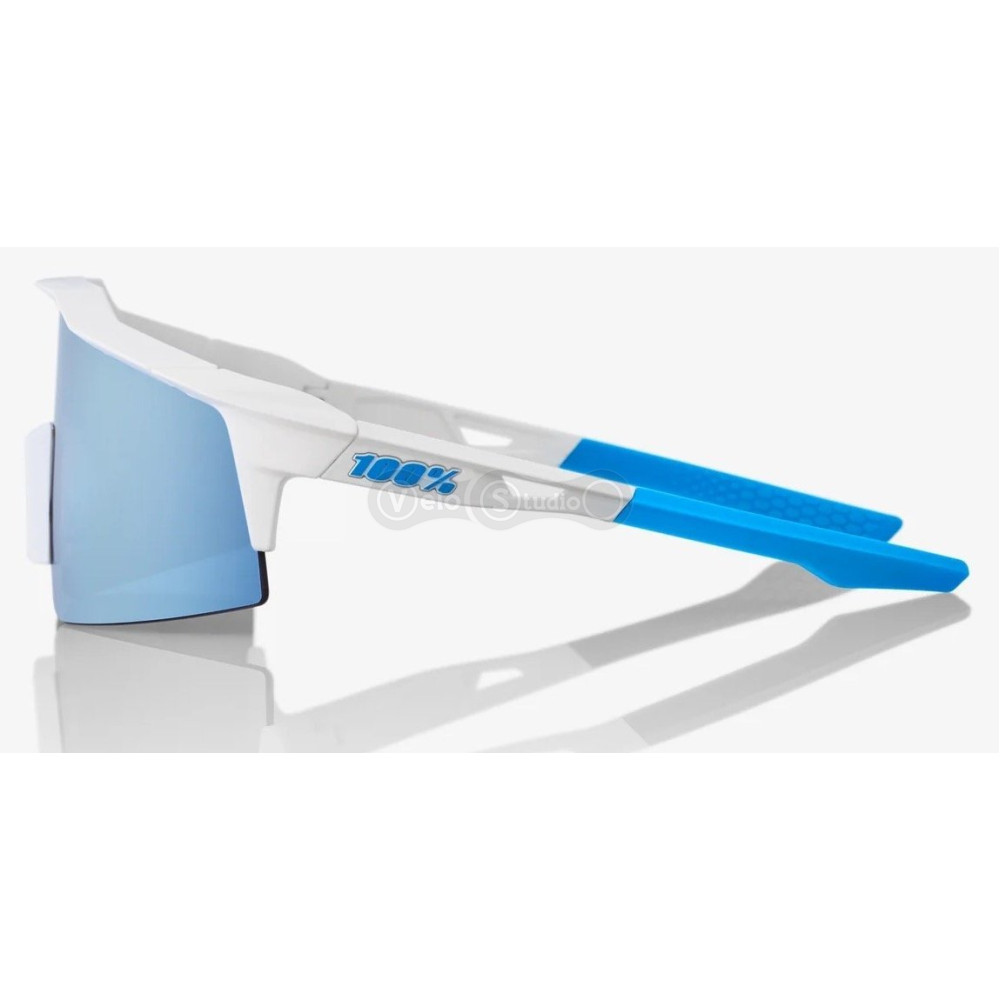Окуляри Ride 100% SpeedCraft SL - Movistar Team White - HiPER Blue Multilayer Mirror Lens