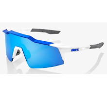 Очки Ride 100% SpeedCraft SL - Matte Metallic Blue - HiPER Blue Multilayer Mirror Lens