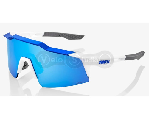 Очки Ride 100% SpeedCraft SL - Matte Metallic Blue - HiPER Blue Multilayer Mirror Lens