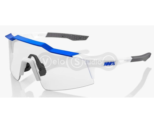 Очки Ride 100% SpeedCraft SL - Matte Metallic Blue - HiPER Blue Multilayer Mirror Lens