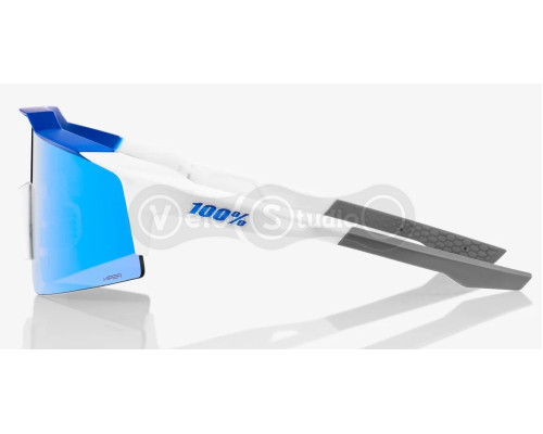 Очки Ride 100% SpeedCraft SL - Matte Metallic Blue - HiPER Blue Multilayer Mirror Lens