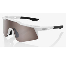 Очки Ride 100% SpeedCraft XS - Matte White - HiPER Silver Mirror Lens