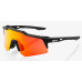 Очки Ride 100% SpeedCraft XS - Soft Tact Black - HiPER Red Multilayer Mirror Lens