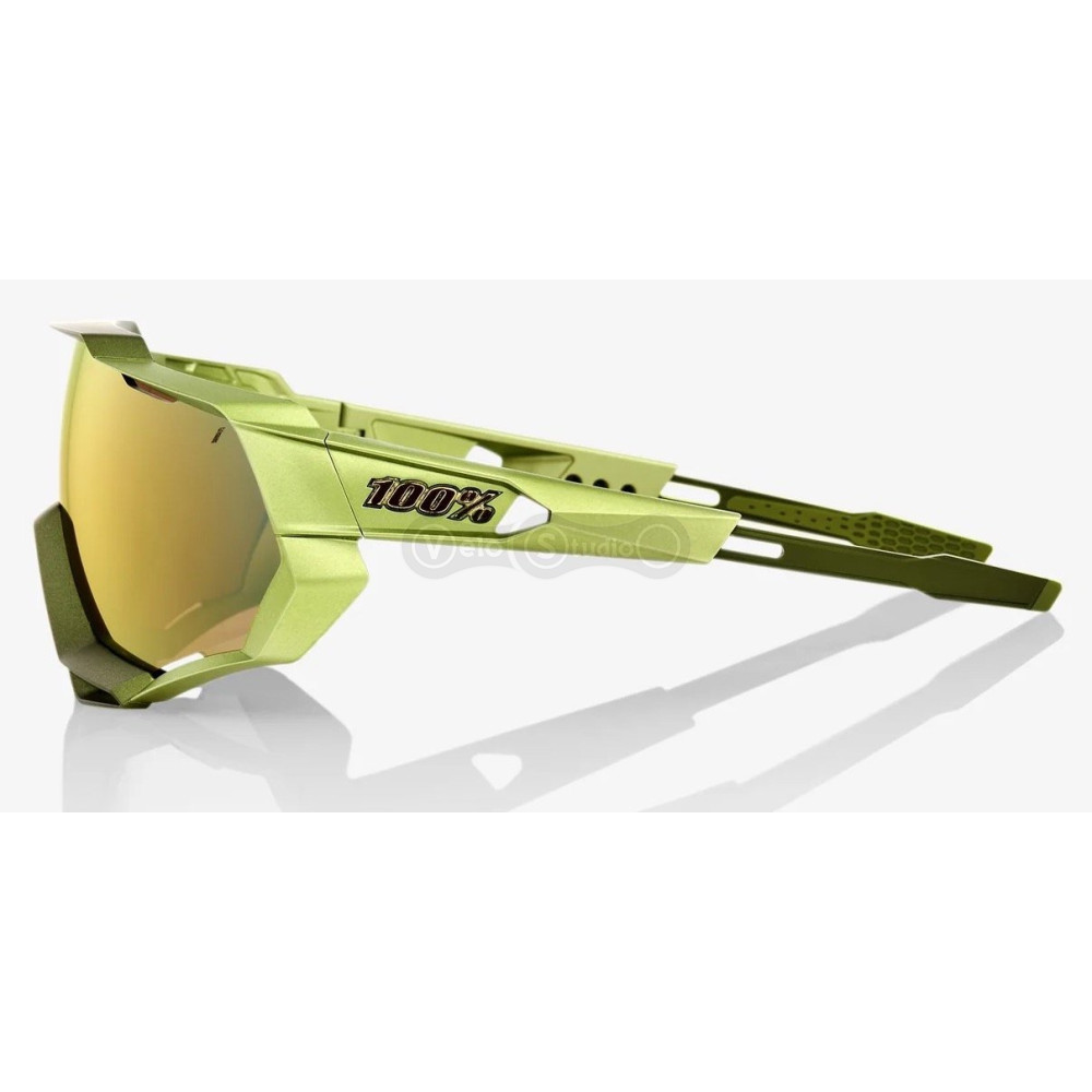 Окуляри Ride 100% SpeedTrap - Matte Metallic Viperidae - Bronze Multilayer Mirror Lens