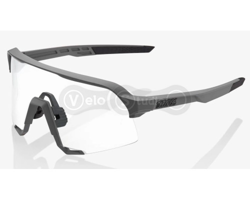 Окуляри Ride 100% S3 - Matte Cool Grey - Smoke Lens