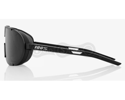 Очки Ride 100% WestCraft+ - Matte Black - Smoke Lens, Colored Lens