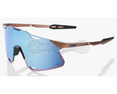 Очки Ride 100% HyperCraft - Matte Copper Chromium - HiPER Blue Multilayer Mirror Lens, Mirror Lens