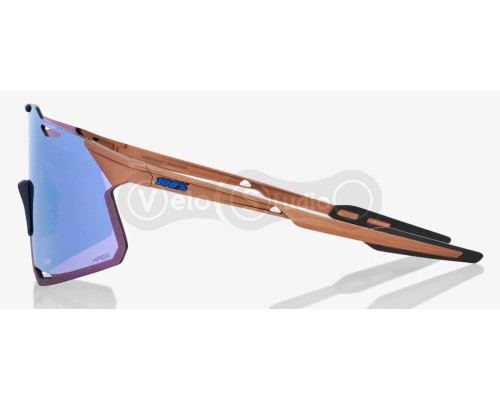 Очки Ride 100% HyperCraft - Matte Copper Chromium - HiPER Blue Multilayer Mirror Lens, Mirror Lens