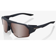 Очки Ride 100% Norvik - Soft Tact Crystal Black - HiPER Crimson Silver Mirror Lens