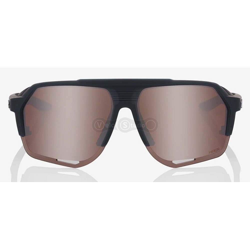 Очки Ride 100% Norvik - Soft Tact Crystal Black - HiPER Crimson Silver Mirror Lens