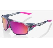 Очки Ride 100% Norvik - Translucent Grey - Purple Multilayer Mirror Lens