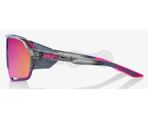 Очки Ride 100% Norvik - Translucent Grey - Purple Multilayer Mirror Lens