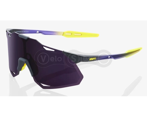 Очки Ride 100% HyperCraft XS - Matte Metallic Digital Brights - Dark Purple Lens