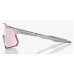Очки Ride 100% HyperCraft XS - Matte Stone Grey - HiPER Crimson Silver Mirror Lens