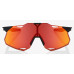 Очки Ride 100% HyperCraft XS - Soft Tact Black - HiPER Red Multilayer Mirror Lens