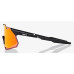 Очки Ride 100% HyperCraft XS - Soft Tact Black - HiPER Red Multilayer Mirror Lens