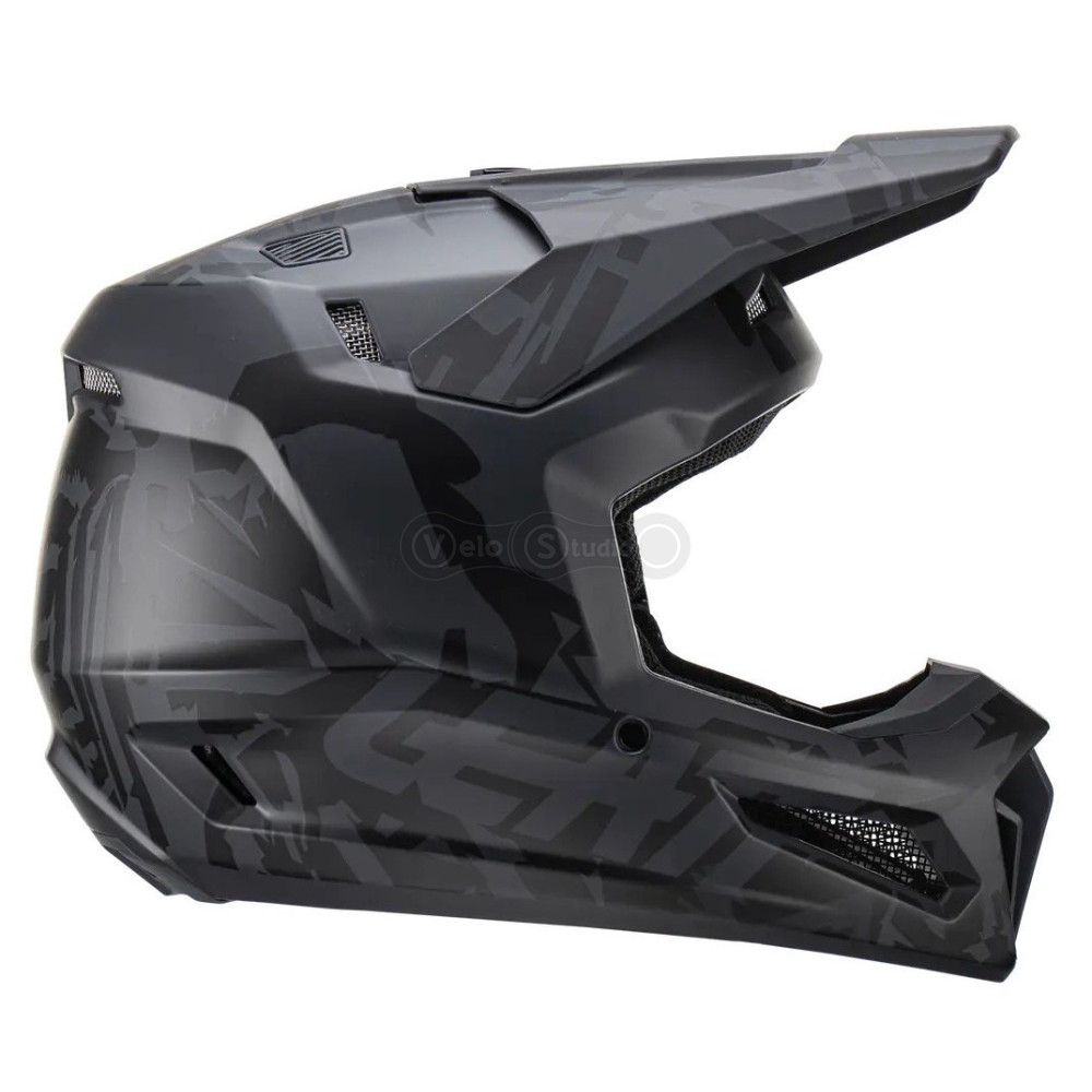 Детский мотошлем LEATT Moto 3.5 Jr Helmet [Stealth], YM