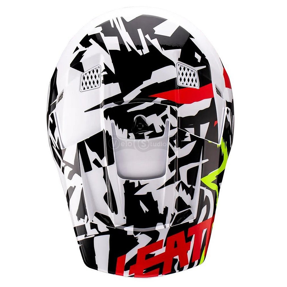Детский мотошлем LEATT Moto 3.5 Jr Helmet [Zebra], YL