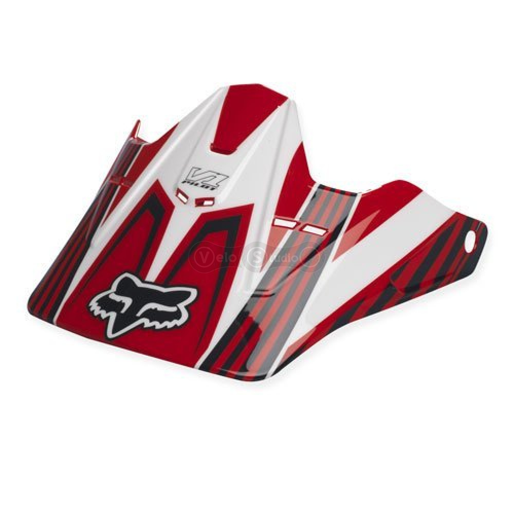 Козырек FOX V1 Helmet Visor - RACE [Red], One Size