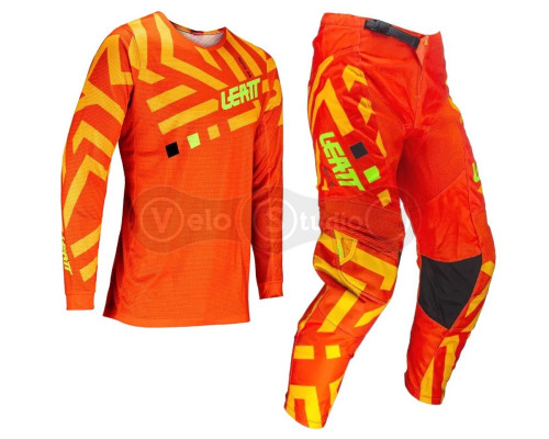 Дитячий мотокостюм LEATT Ride Kit 3.5 Junior [Citrus], 24/Medium