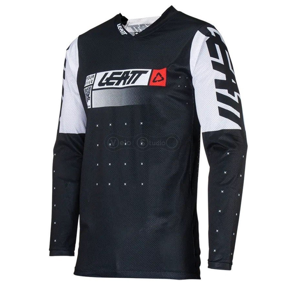 Джерси LEATT Jersey Moto 4.5 Lite Black размер 3XL