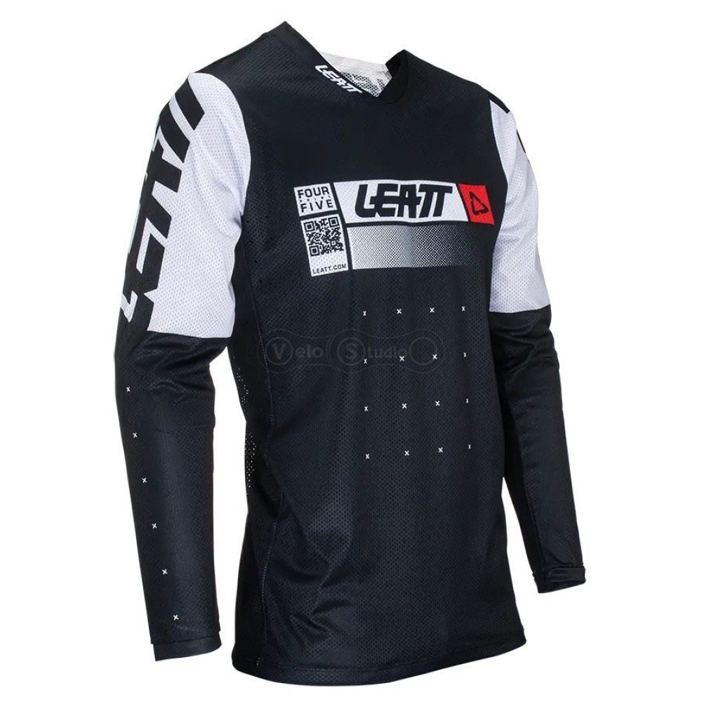 Джерси LEATT Jersey Moto 4.5 Lite Black размер 3XL