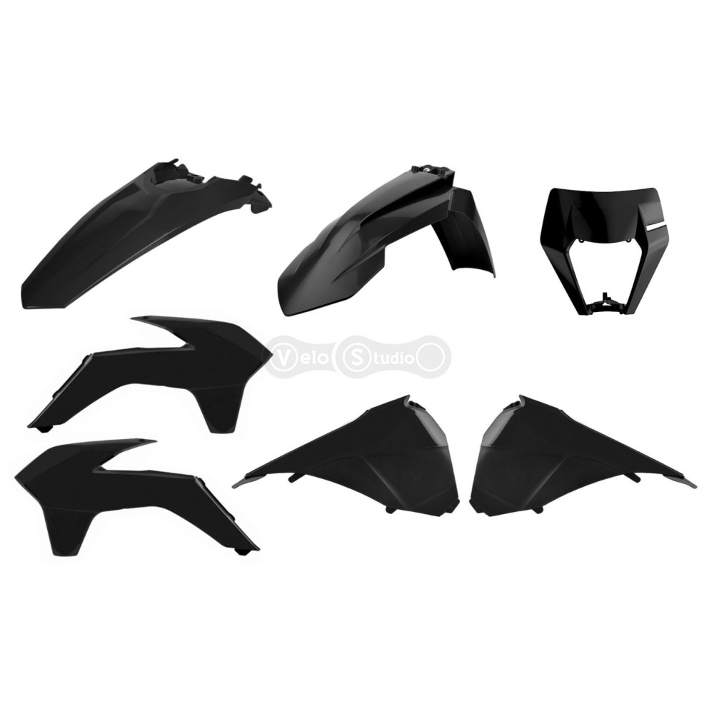Пластик Polisport ENDURO Restyling kit - KTM (14-) [Black], KTM