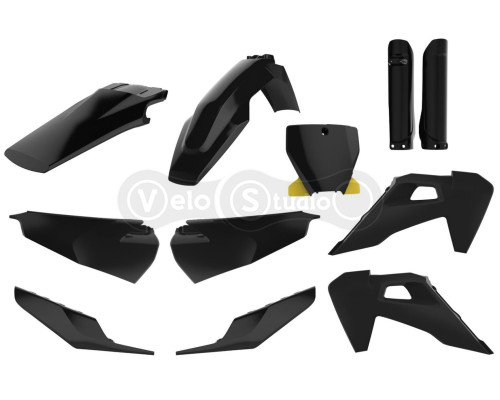 Пластик Polisport MX kit - Husqvarna (19-) [Black], Husqvarna