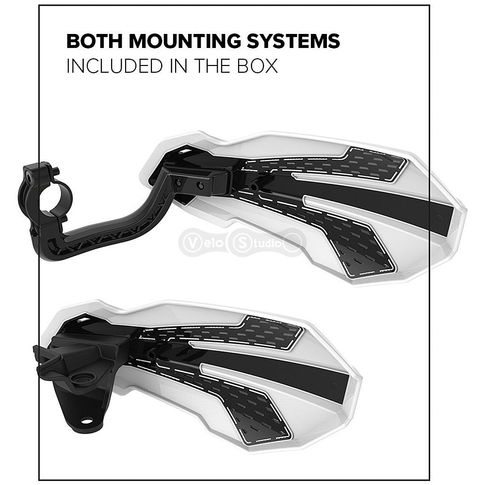 Захист рук Polisport MX Flow Handguard – Husqvarna [White], No bar