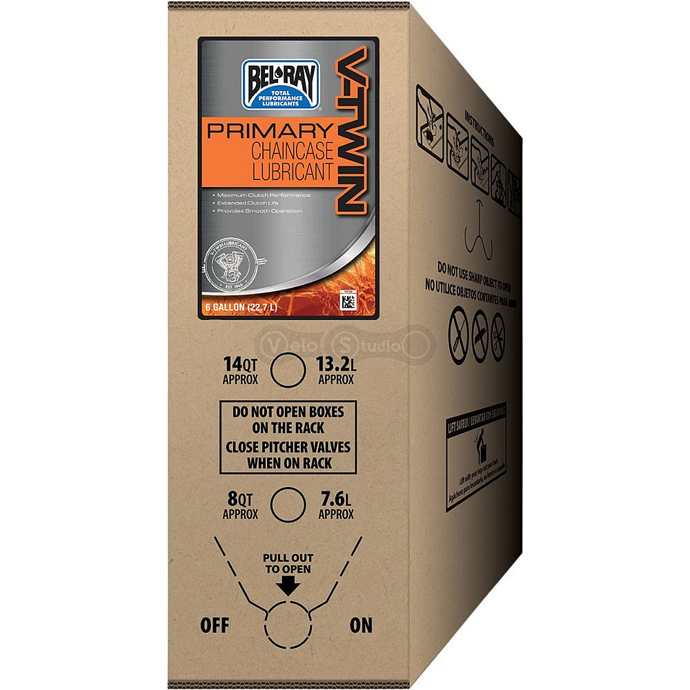 Масло трансмиссионное Bel-Ray V-Twin Primary Chaincase Fluid [23л], 80w