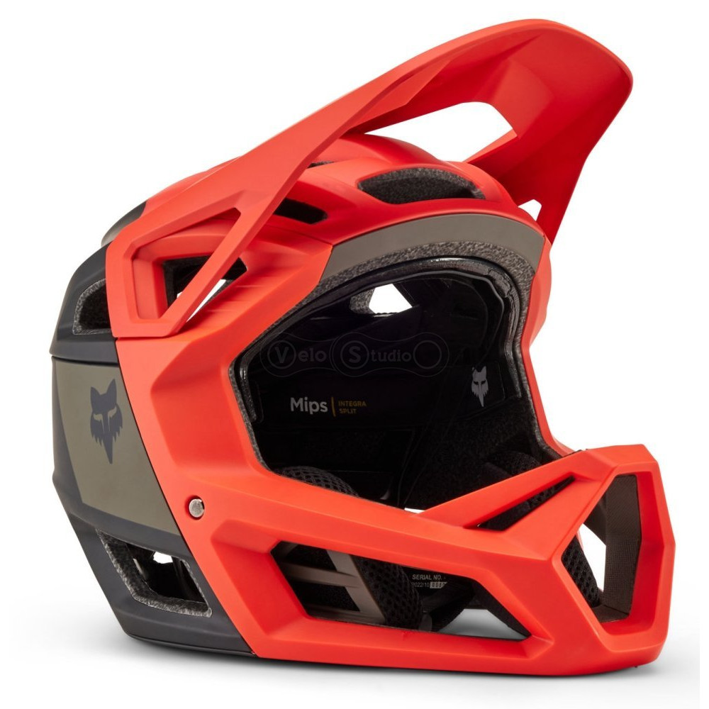 Велосипедный шлем FOX PROFRAME RS MIPS HELMET - NUF [Orange Flame], S (52-56 см)