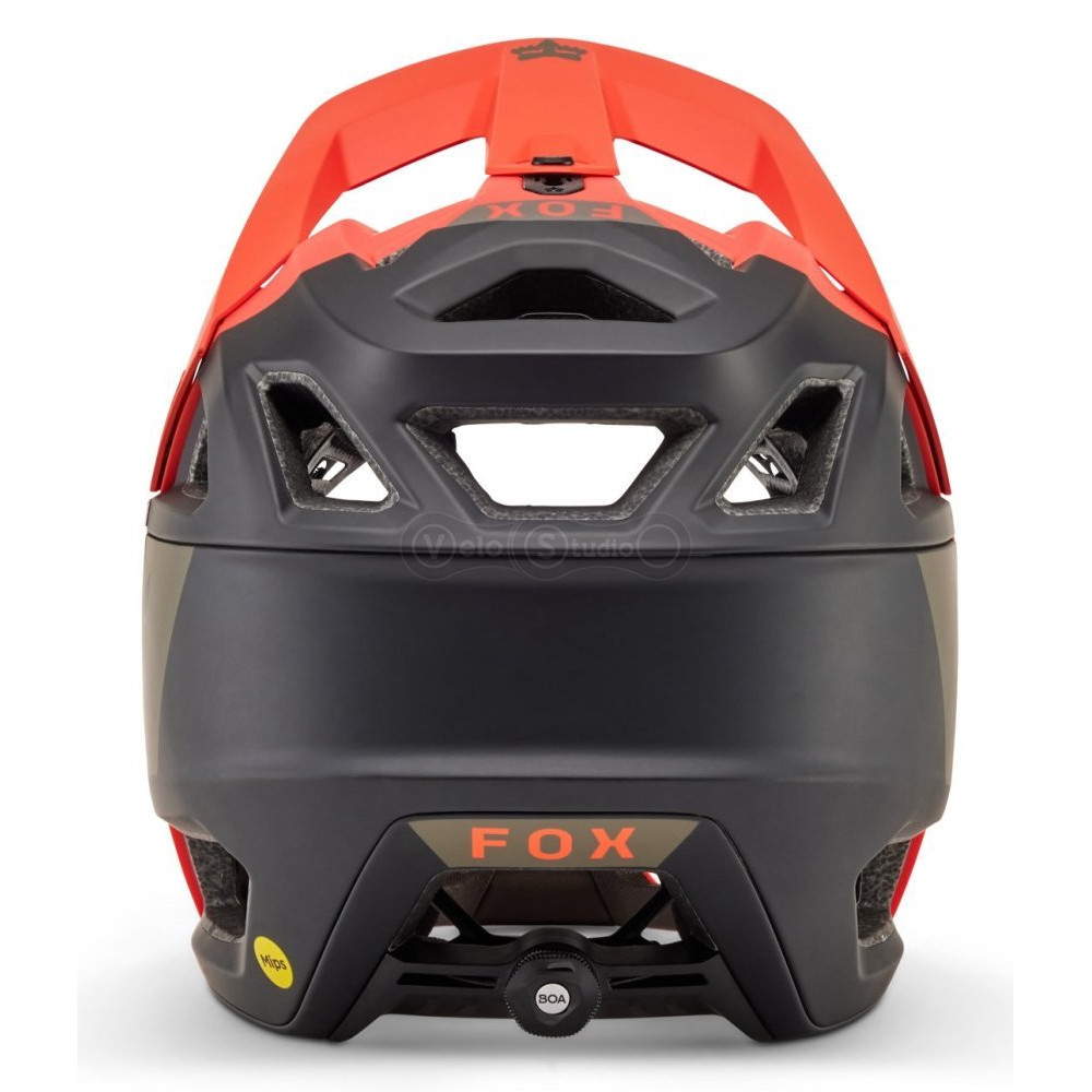 Велосипедный шлем FOX PROFRAME RS MIPS HELMET - NUF [Orange Flame], S (52-56 см)