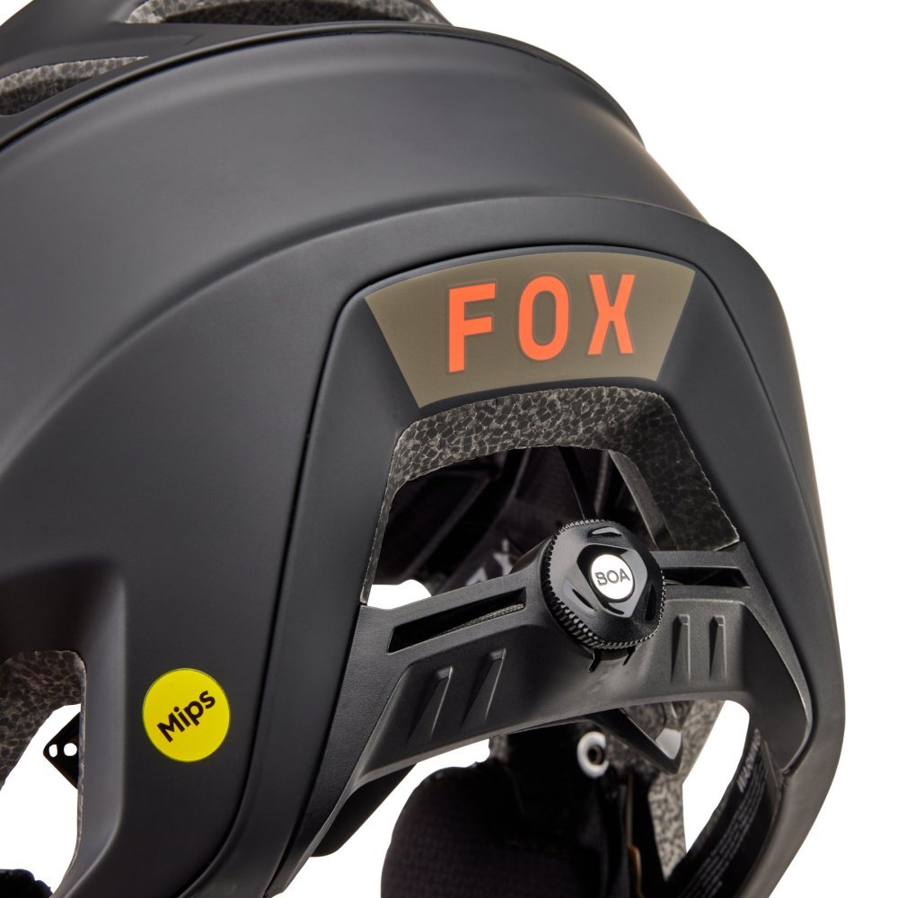 Велосипедный шлем FOX PROFRAME RS MIPS HELMET - NUF [Orange Flame], S (52-56 см)