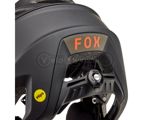 Велосипедний шолом FOX PROFRAME RS MIPS HELMET - NUF [Orange Flame], L (58-61 см)