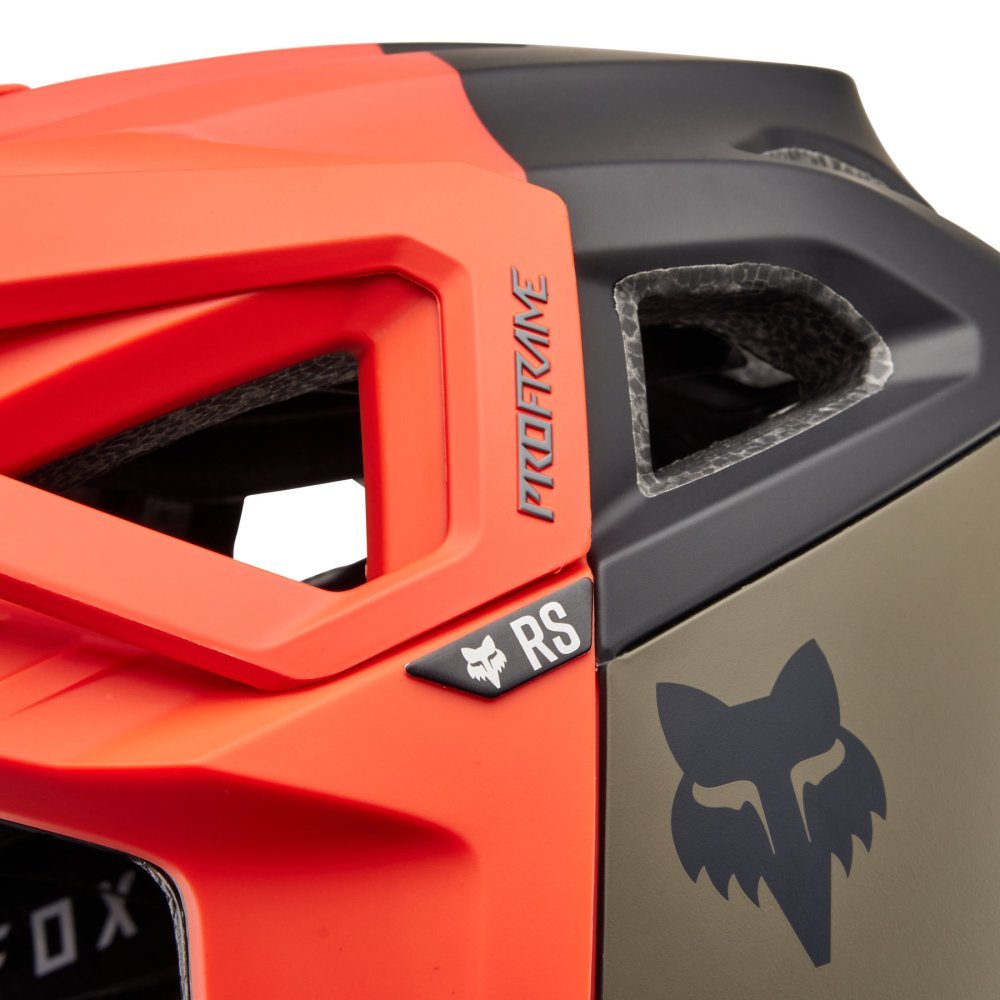 Велосипедный шлем FOX PROFRAME RS MIPS HELMET - NUF [Orange Flame], S (52-56 см)