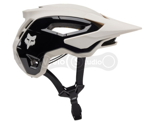 Велосипедный шлем FOX SPEEDFRAME PRO HELMET - BLOCKED [Vintage White], L (59-63 см)