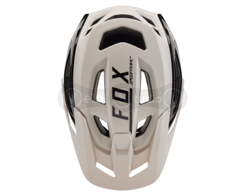 Велосипедный шлем FOX SPEEDFRAME PRO HELMET - BLOCKED [Vintage White], L (59-63 см)
