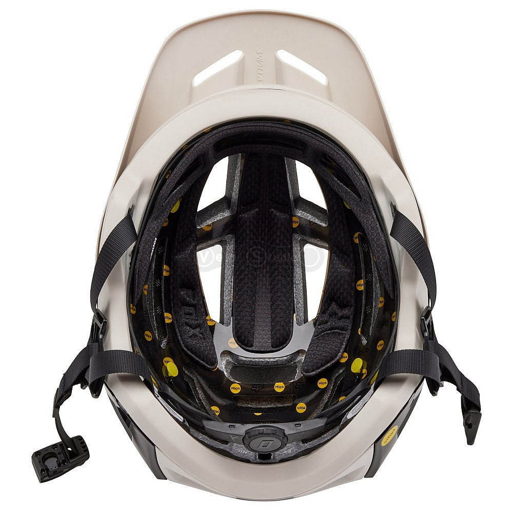 Велосипедный шлем FOX SPEEDFRAME PRO HELMET - BLOCKED [Vintage White], L (59-63 см)