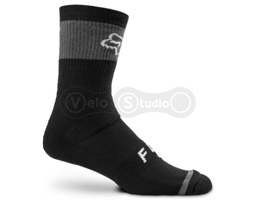 Зимові вело шкарпетки FOX DEFEND WINTER SOCK - 8 inch [Black], S/M