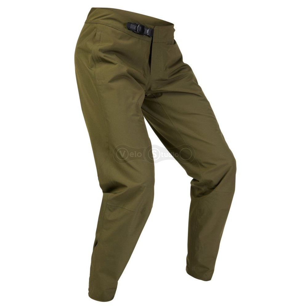 Велосипедные водостойкие штаны FOX RANGER 2.5L WATER PANT [Olive Green], 32