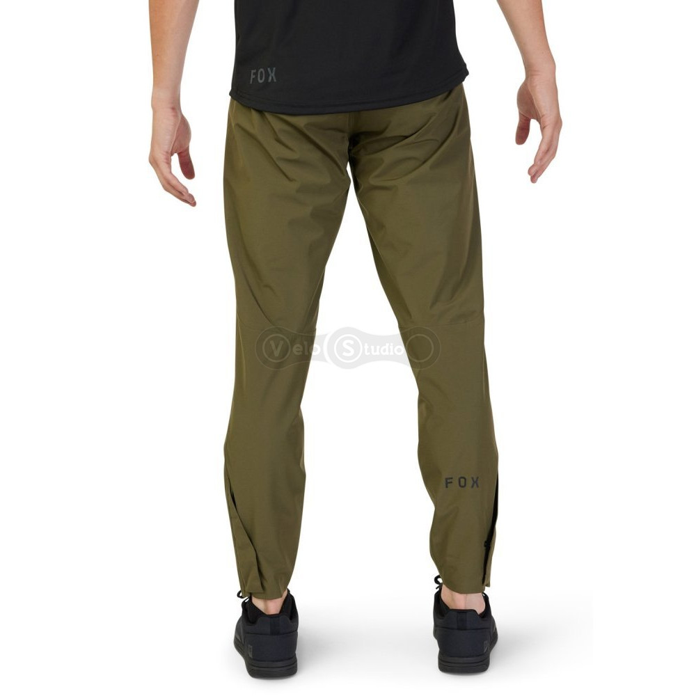 Велосипедные водостойкие штаны FOX RANGER 2.5L WATER PANT [Olive Green], 32