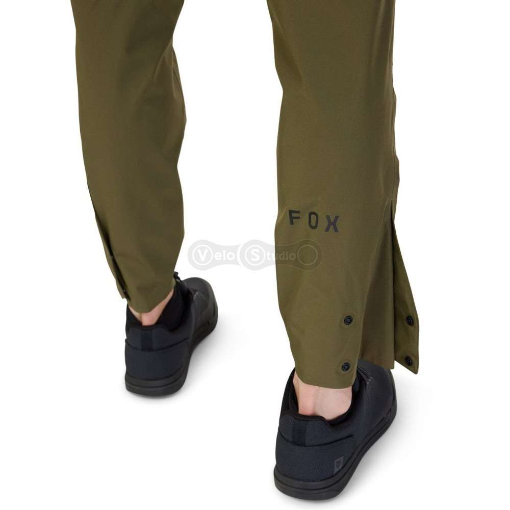 Велосипедные водостойкие штаны FOX RANGER 2.5L WATER PANT [Olive Green], 32